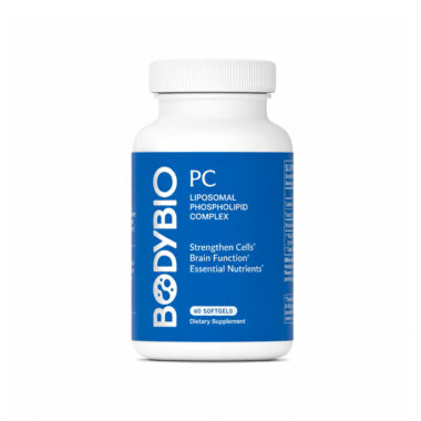 BodyBio, PC Liposomal Phospholipid Complex, 1300 mg, 60 Softgels
