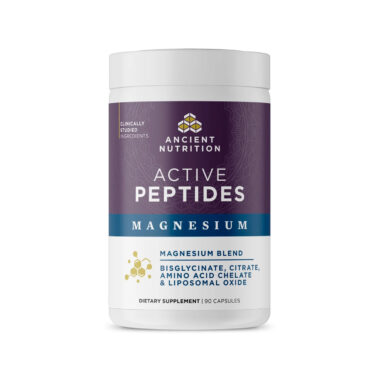 Ancient Nutrition, Active Peptides Magnesium Complex, 90 Caps