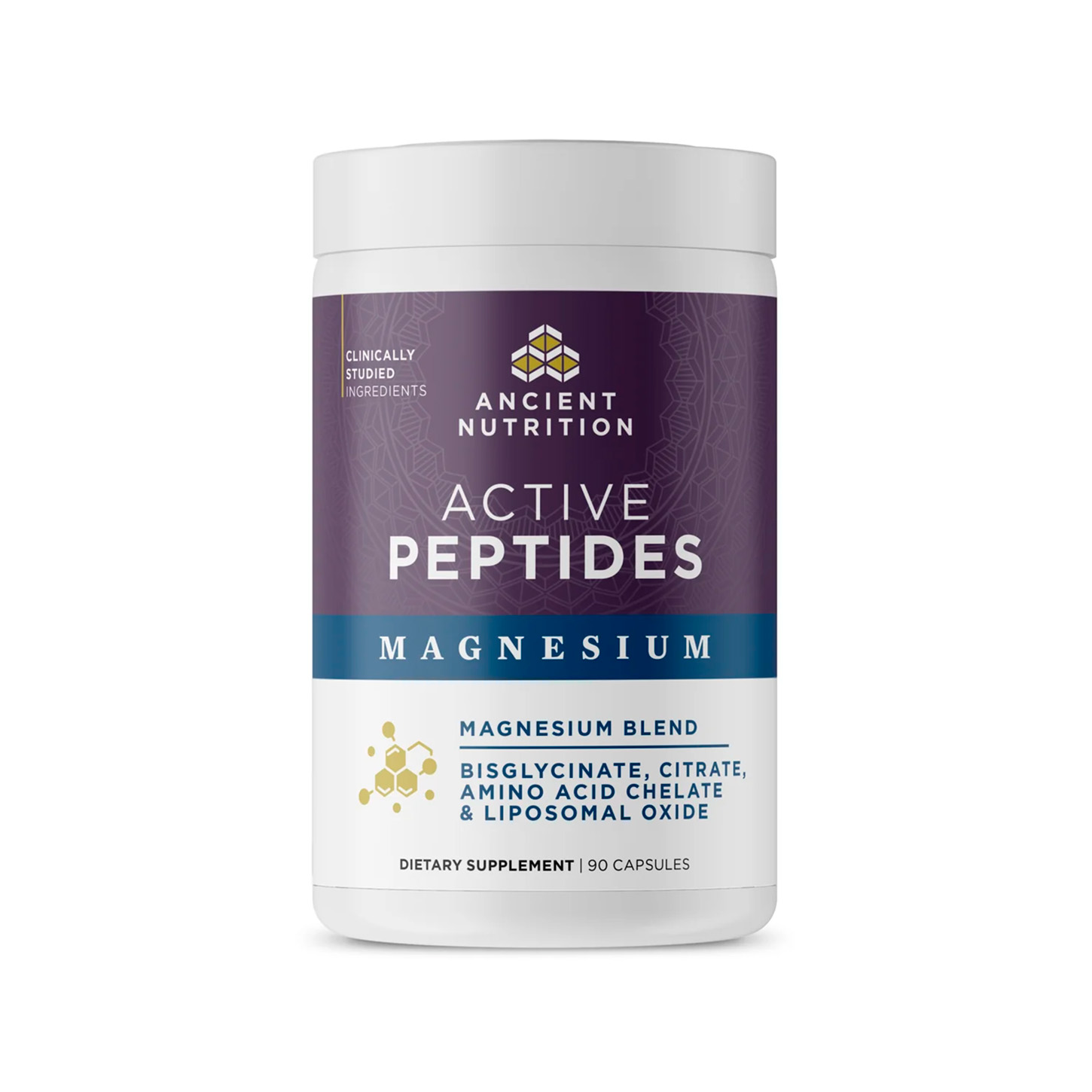 Ancient Nutrition, Active Peptides Magnesium Complex, 90 Caps Ancient Nutrition, Active Peptides Magnesium Complex, 90 Caps