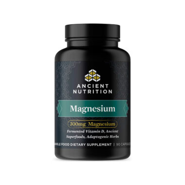 Ancient Nutrition, Ancient Nutrients Magnesium + Vitamin D, 300 mg, 25 mcg (1000 IU), 90 Caps