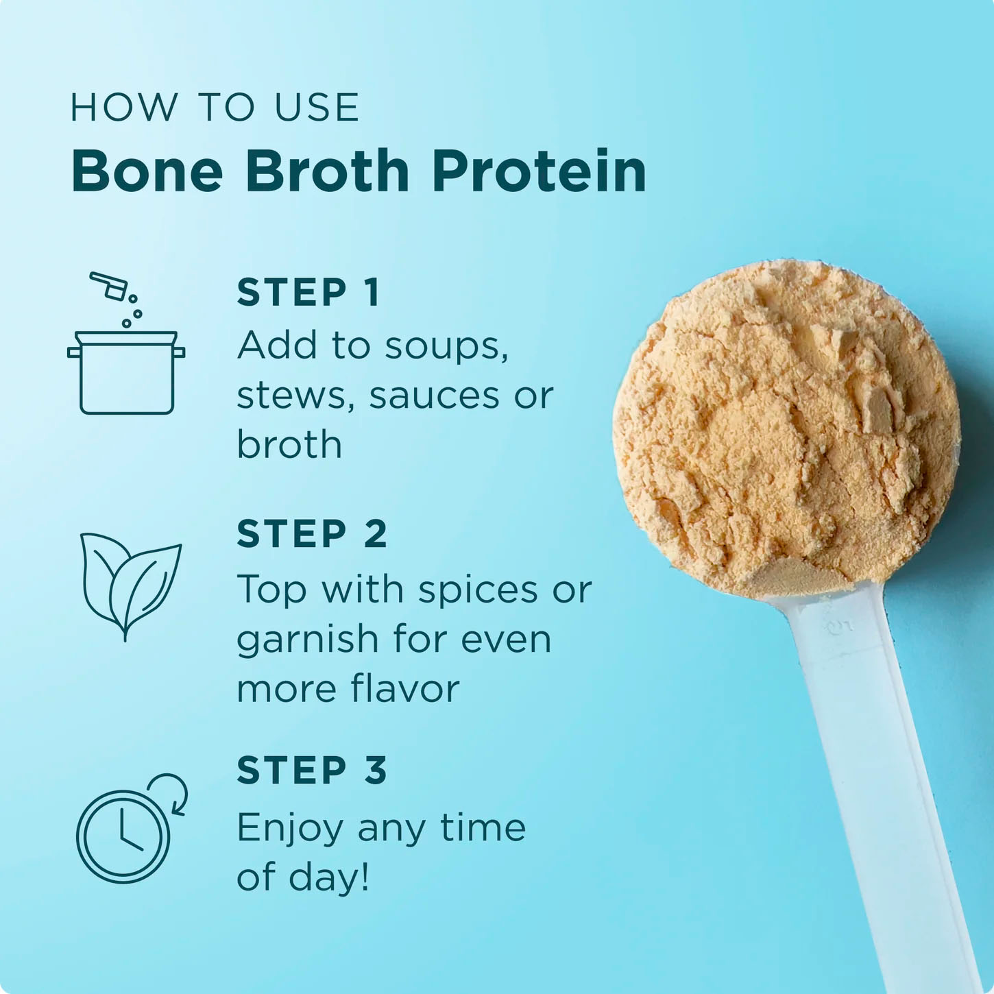 Ancient Nutrition, Bone Broth Protein, Pure, 20 g, 15.07 oz