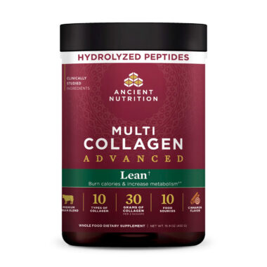 Ancient Nutrition, Multi Collagen Advanced Lean, Cinnamon, 30 g, 15.9 oz