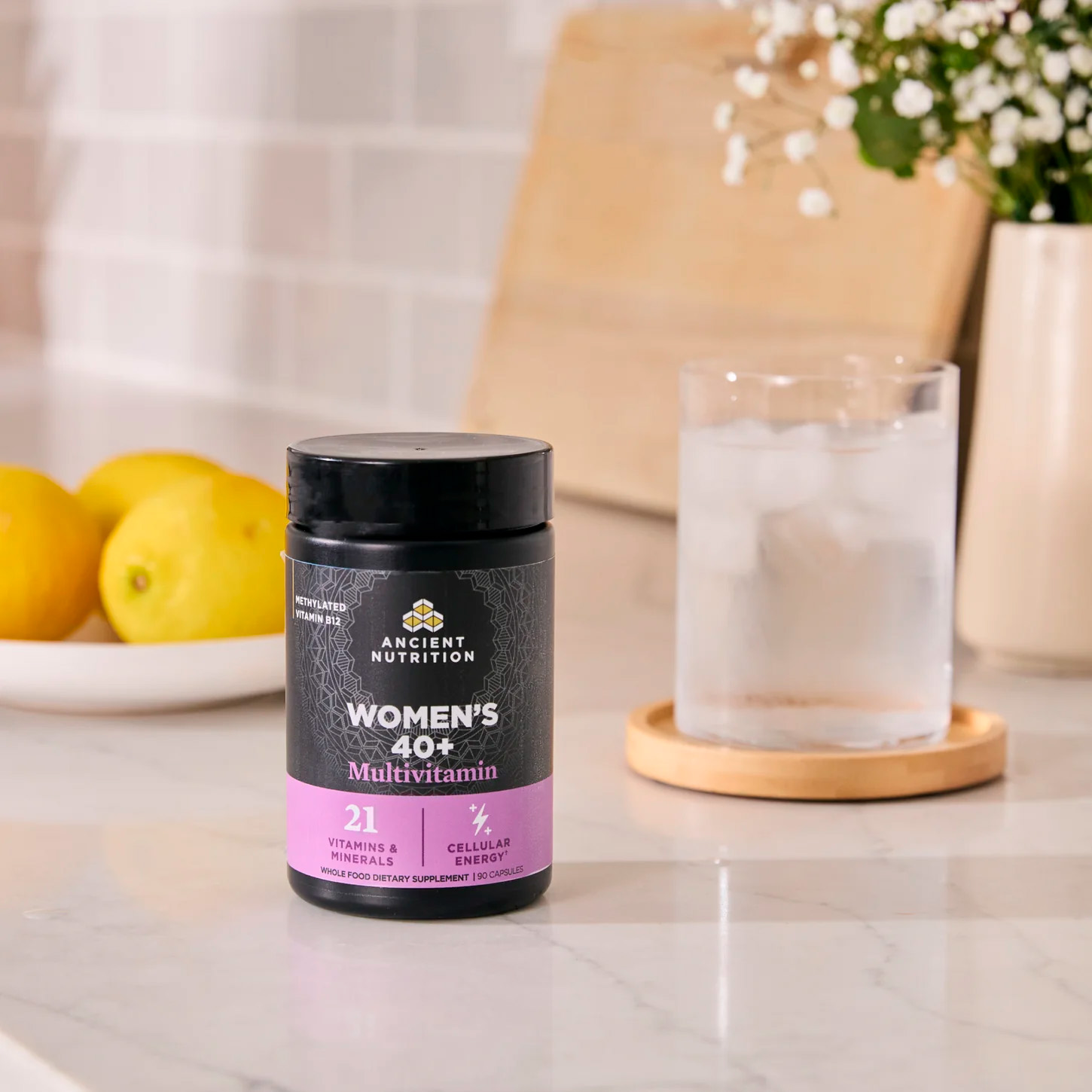 Ancient Nutrition, Multivitamin Women’s 40+, 90 Caps