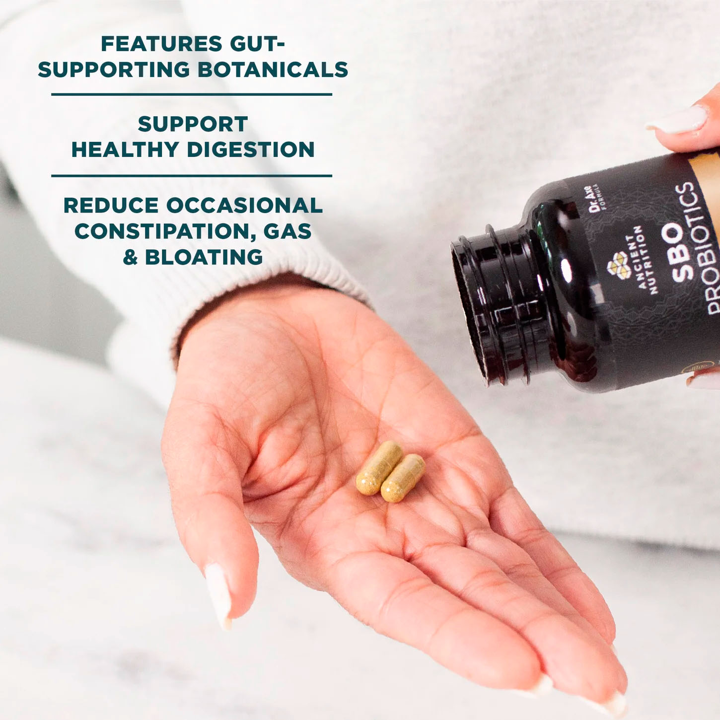 Ancient Nutrition, SBO Probiotics Gut Restore, 25 billion CFU, 60 Caps