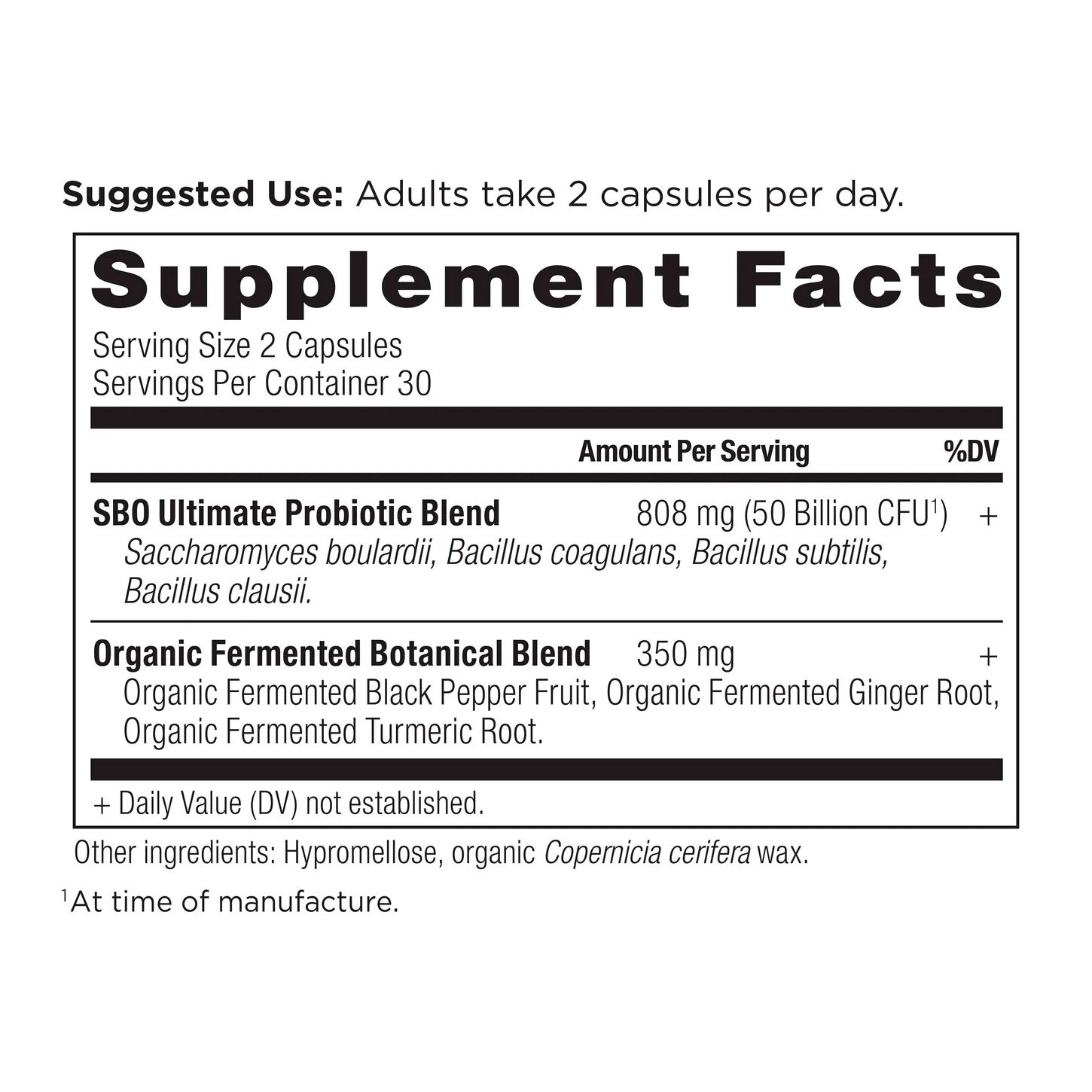 Ancient Nutrition, SBO Probiotics Ultimate, 50 billion CFU, 60 Caps
