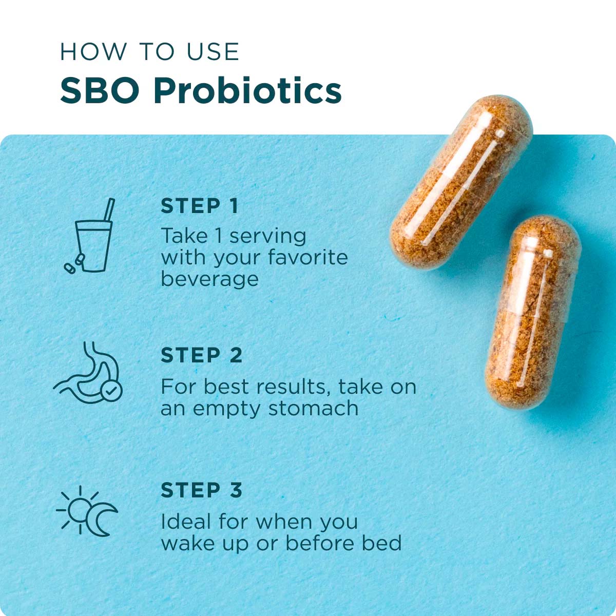 Ancient Nutrition, SBO Probiotics Ultimate, 50 billion CFU, 60 Caps