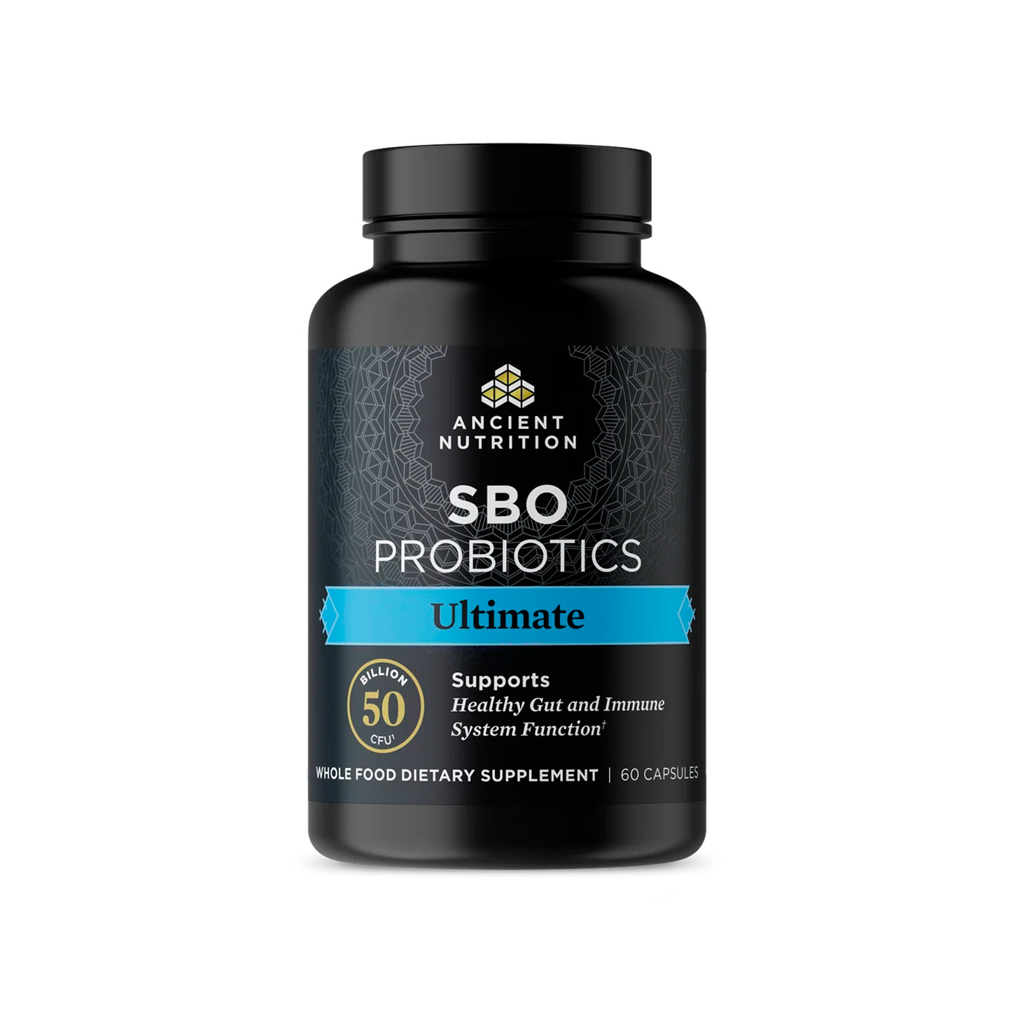 Ancient Nutrition, SBO Probiotics Ultimate, 50 billion CFU, 60 Caps