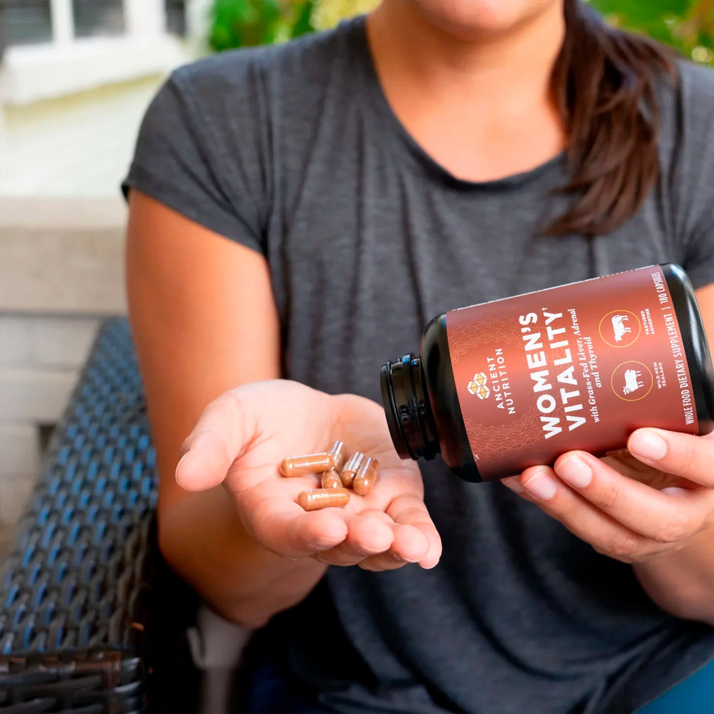 Ancient Nutrition, Women’s Vitality, 180 Caps