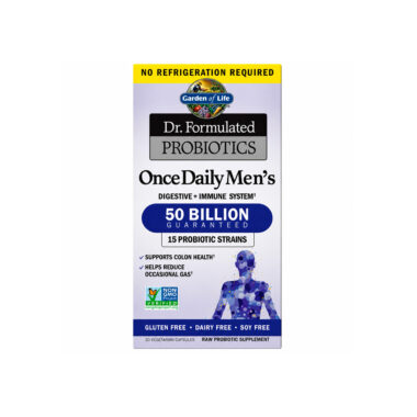 Garden of Life, Dr. Formulated Probiotics Once Daily Men's, 50 billion CFU, 30 Vegicaps