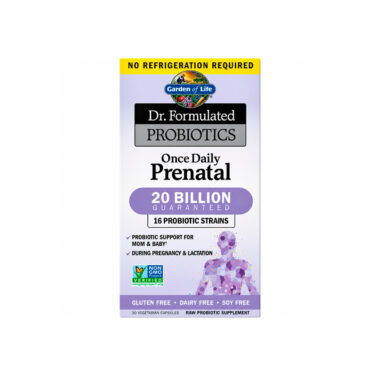 Garden of Life, Dr. Formulated Probiotics Once Daily Prenatal, 20 billion CFU, 30 Vegicaps
