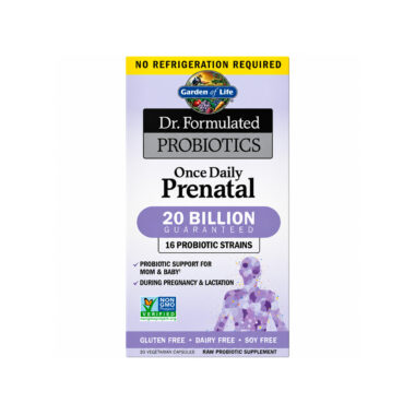 Garden of Life, Dr. Formulated Probiotics Once Daily Prenatal, 20 billion CFU, 30 Vegicaps