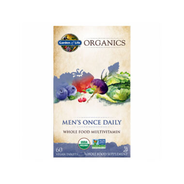 Garden of Life, Organics Men's Once Daily, 60 Vegicaps