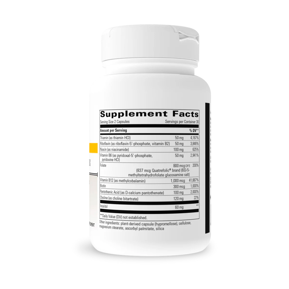 Integrative Therapeutics, Active B-Complex with Quatrefolic Methylfolate, 60 Caps