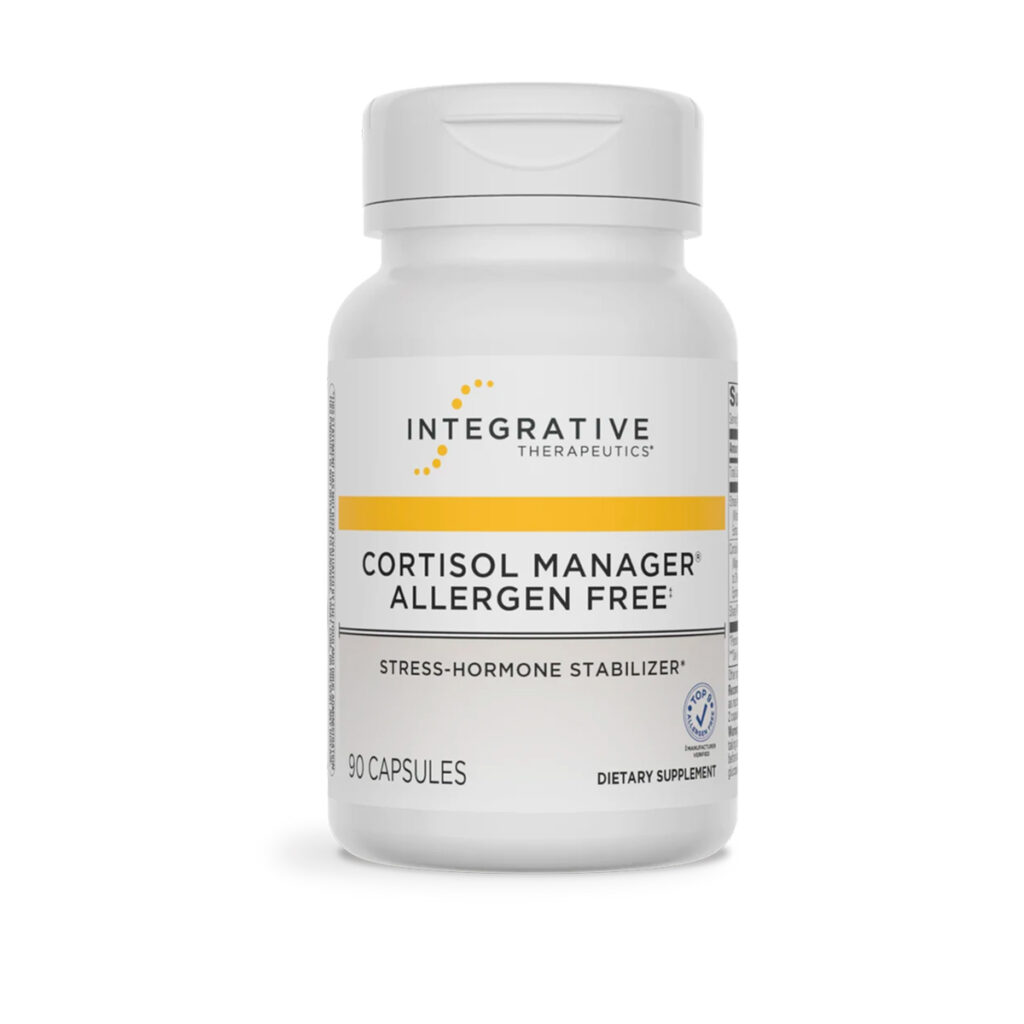 Integrative Therapeutics, Cortisol Manager Allergen Free, 90 Caps