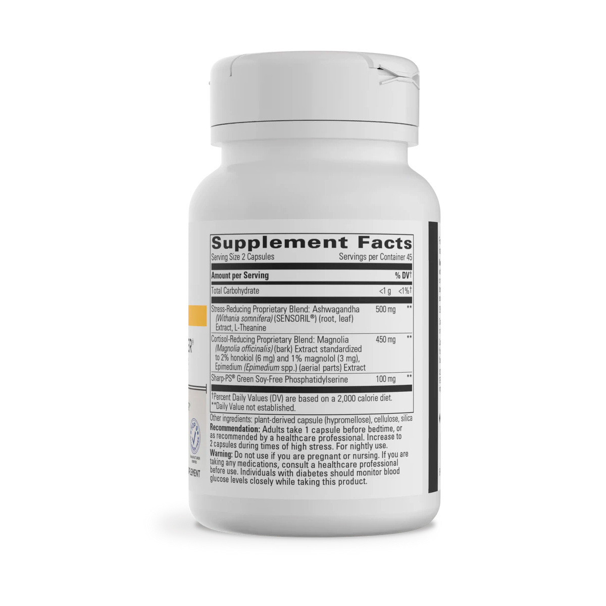 Integrative Therapeutics, Cortisol Manager Allergen Free, 90 Caps