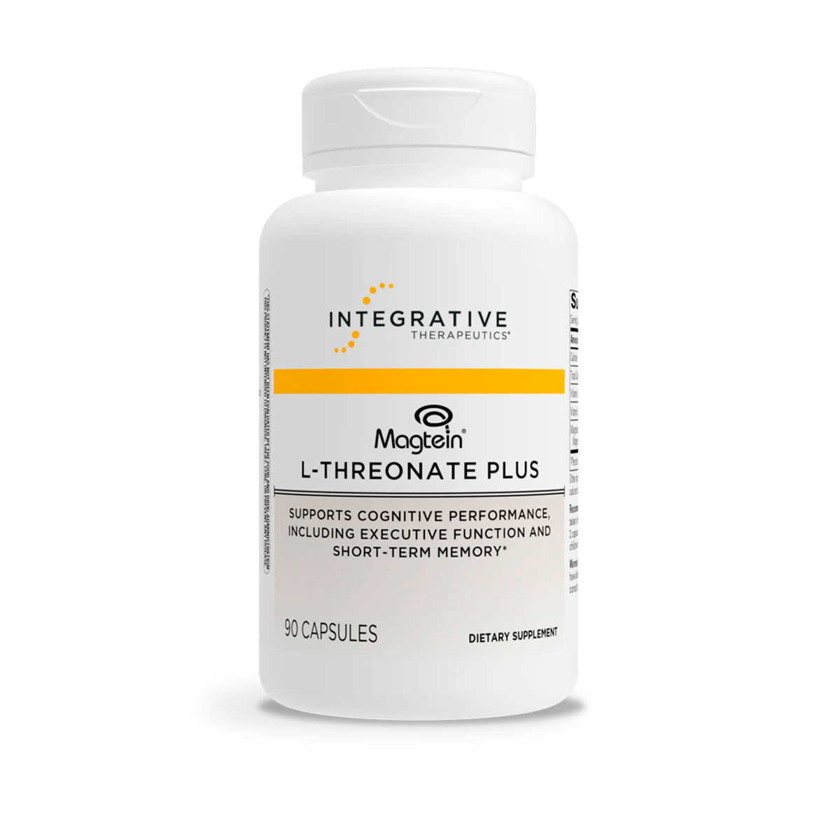 Integrative Therapeutics, Magtein L-Threonate Plus, 144 mg, 90 Caps Integrative Therapeutics, Magtein L-Threonate Plus, 144 mg, 90 Caps