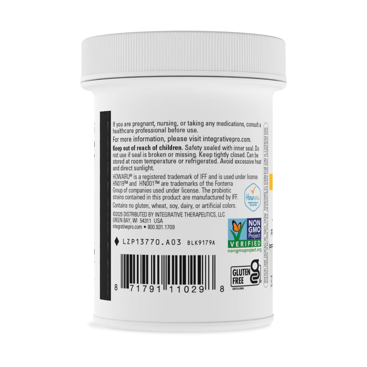 Integrative Therapeutics, Pro-Biome, 50 billion CFU, 30 Caps