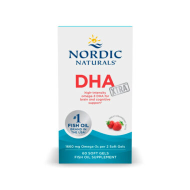 Nordic Naturals, DHA Xtra, Strawberry, EPA 410 mg, DHA 960 mg, 60 Softgels