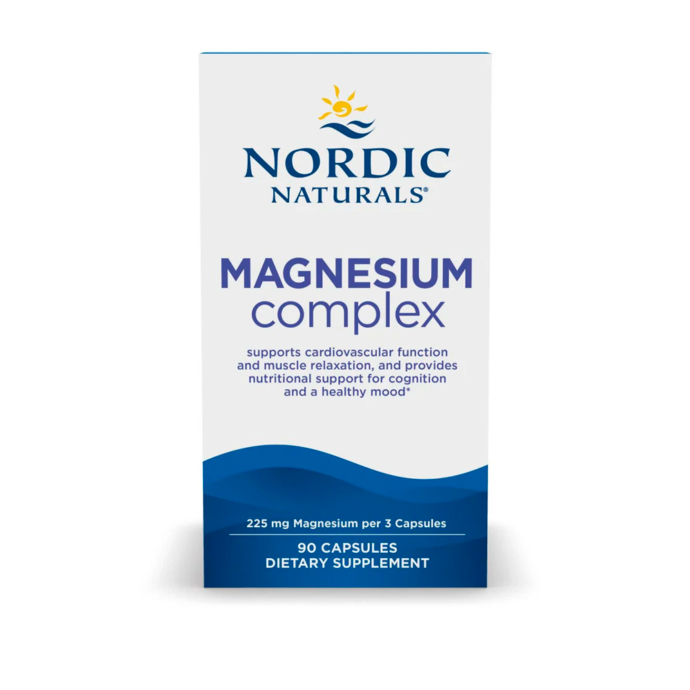 Nordic Naturals, Magnesium Complex, 225 mg, 90 Caps 2 Nordic Naturals, Magnesium Complex, 225 mg, 90 Caps