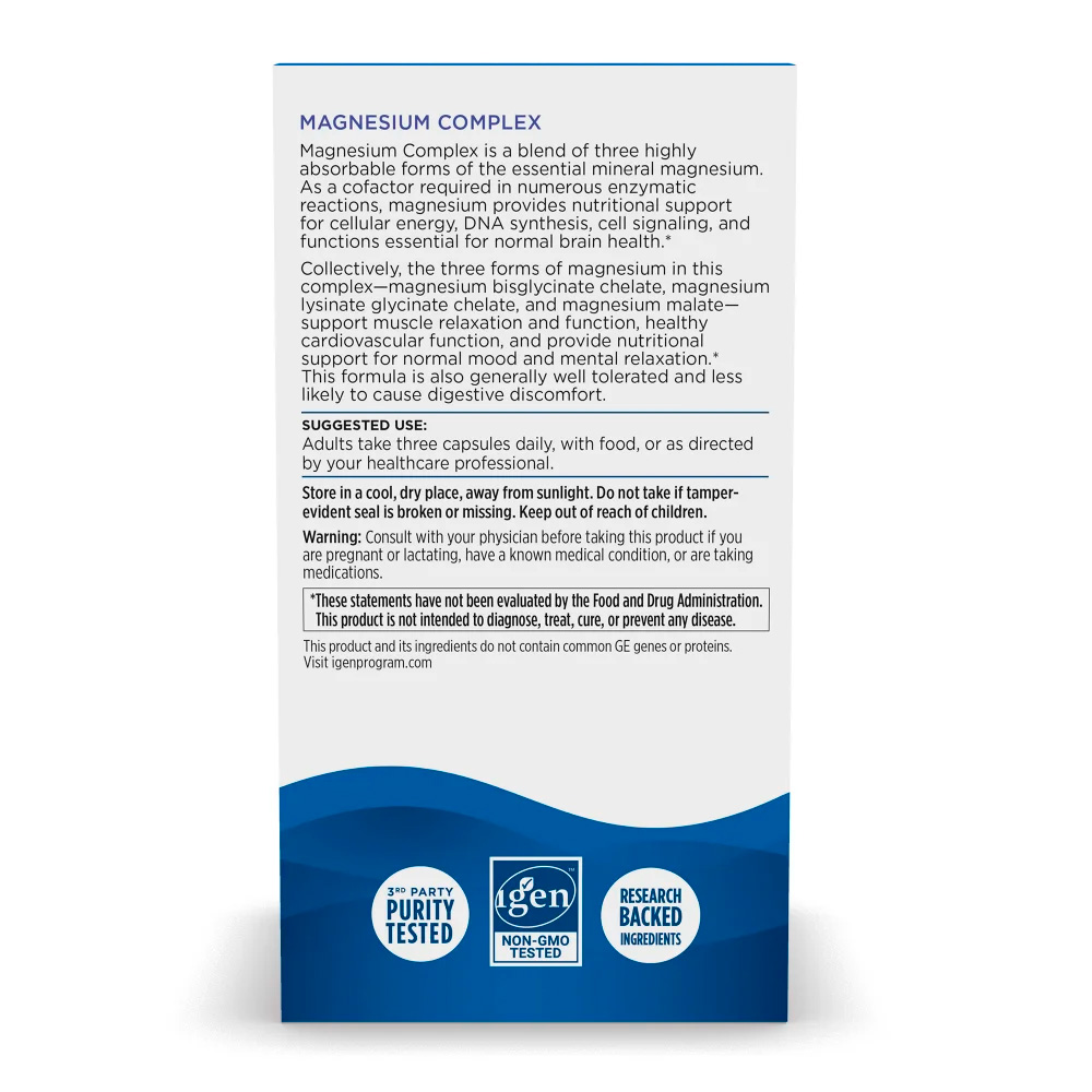 Nordic Naturals, Magnesium Complex, 225 mg, 90 Caps 2