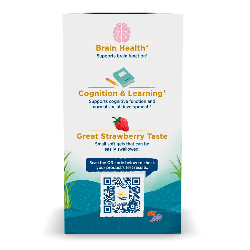 Nordic Naturals, Ultimate Omega TEEN, Strawberry, EPA 586 mg, DHA 456 mg, 60 Mini Softgels