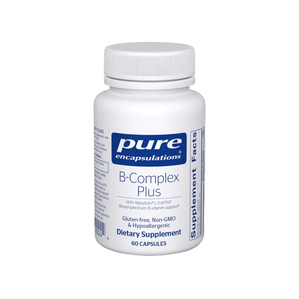 Pure Encapsulations, B-Complex Plus, 60 Caps