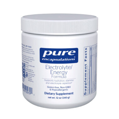 Pure Encapsulations, Electrolyte + Energy Formula, 12 oz (340 g)