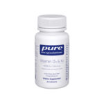 Pure Encapsulations, Vitamin D3 & K2, 100 mcg (4000 IU), 100 mcg, 60 Caps
