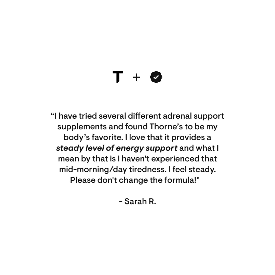 Thorne, Adrenal Cortex Bovine, 50 mg, 60 Caps