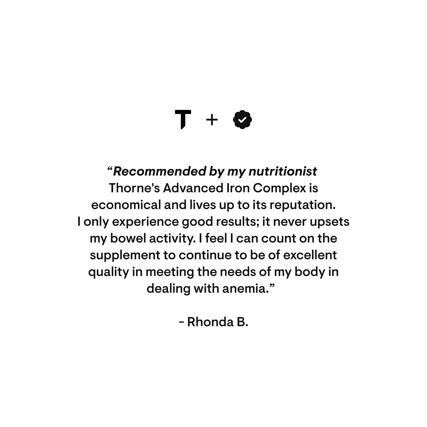 Thorne, Advanced Iron Complex with Vitamins B & C, 60 Caps