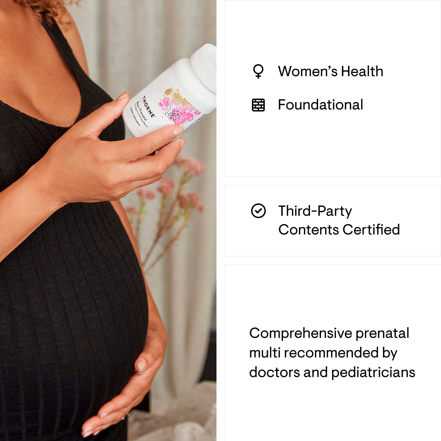 Thorne, Basic Prenatal, 90 Caps