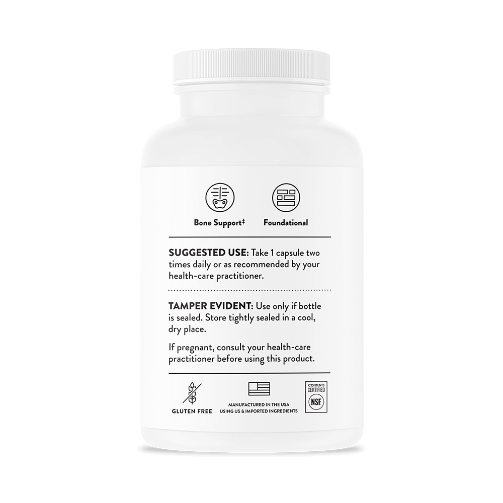 Thorne, Calcium Dicalcium Malate, 250 mg, 120 Caps