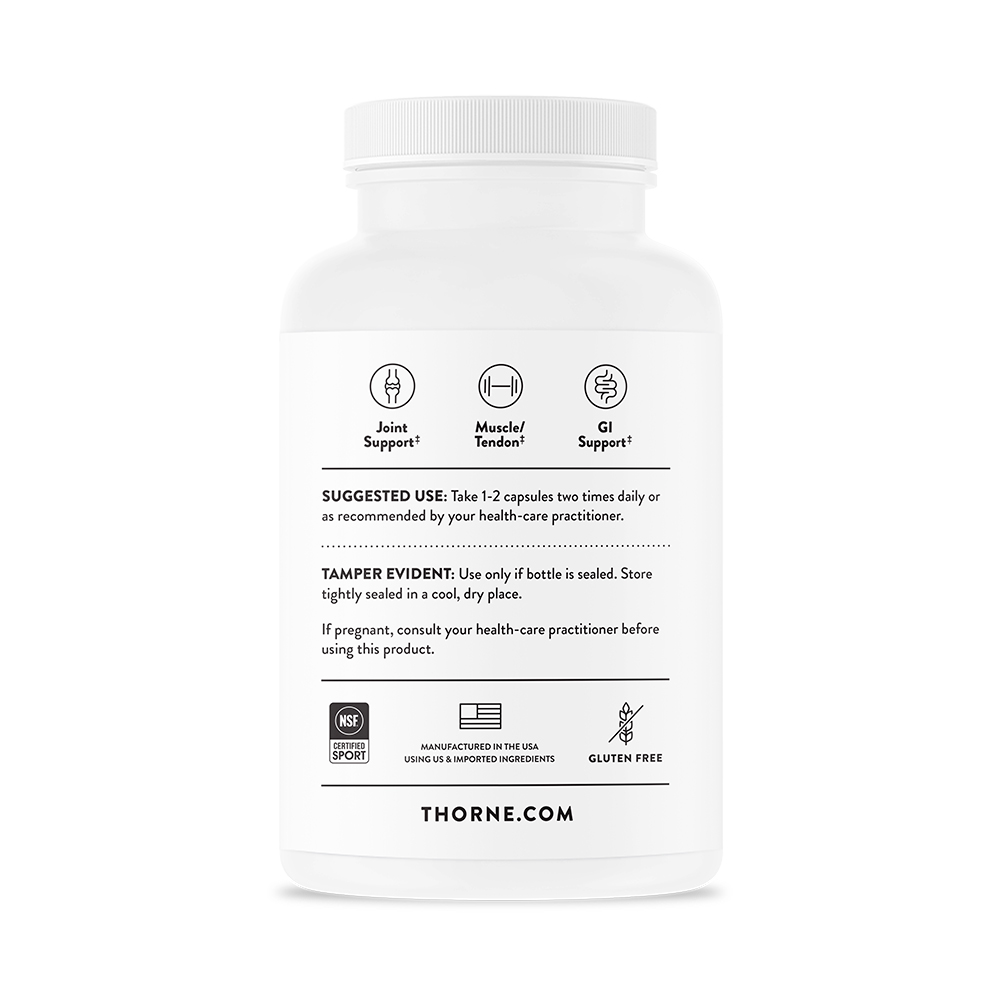 Thorne, Curcumin Phytosome NSF Certified for Sport, 1000 mg, 120 Caps
