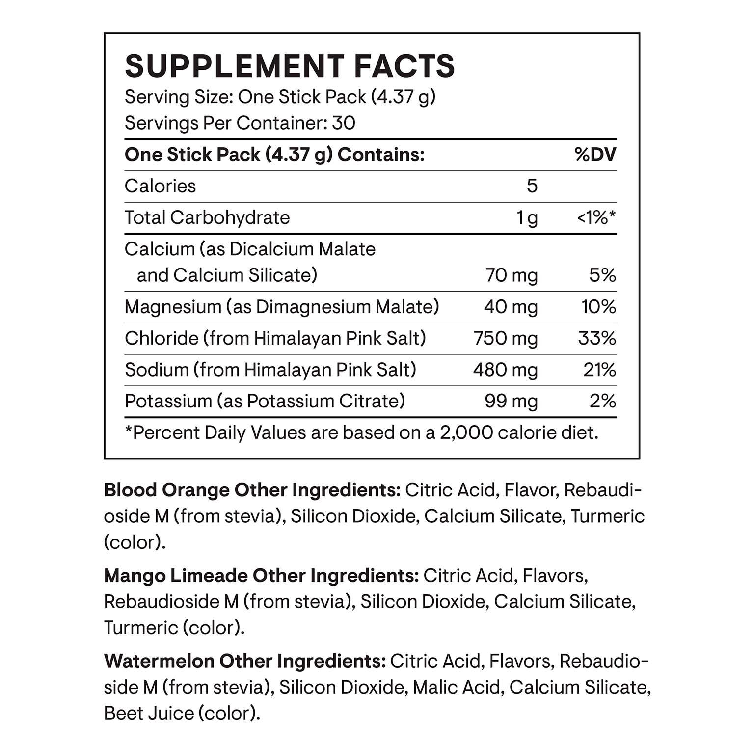 Thorne, Daily Electrolytes Variety Pack NSF Certified for Sport, 30 Packets