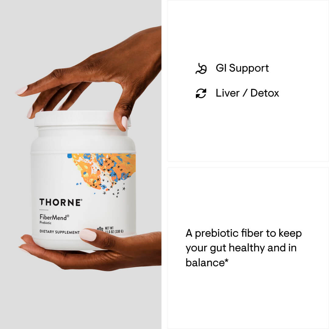 Thorne, FiberMend Prebiotic Fiber, 8 g, 11.6 oz