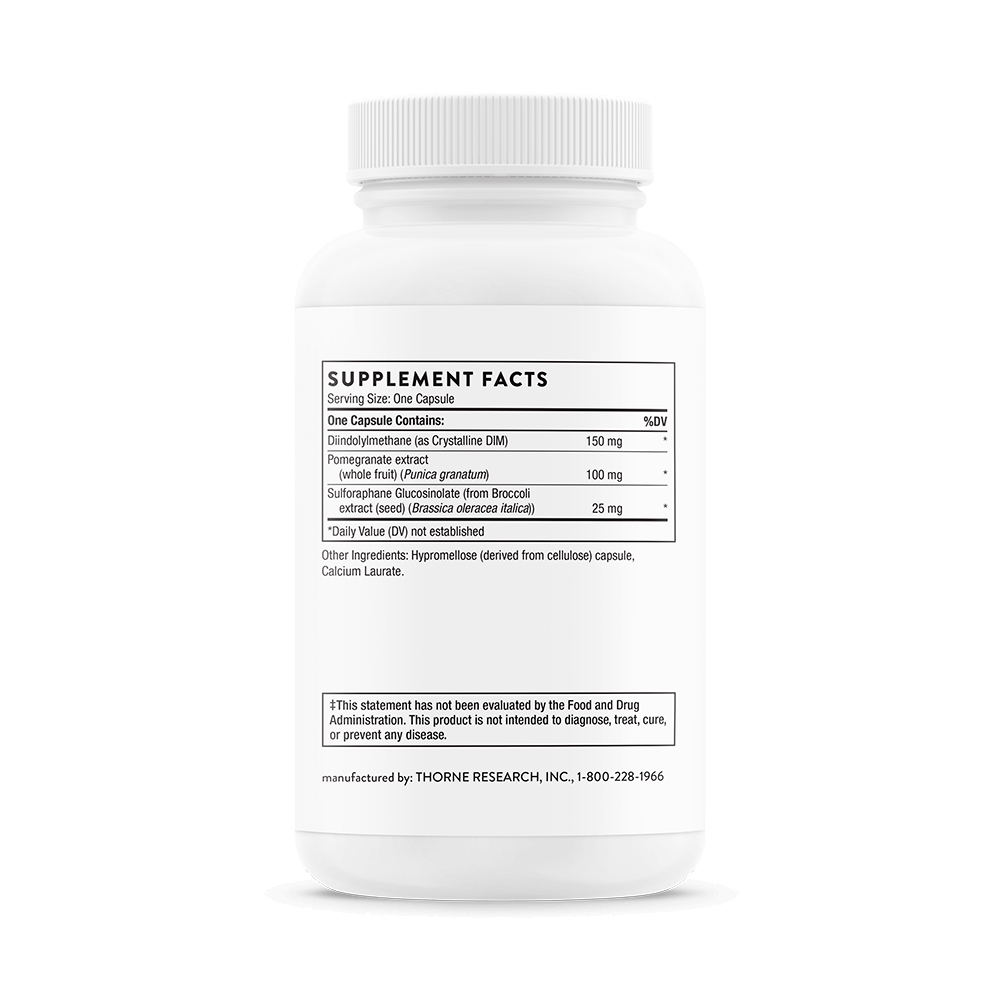 Thorne, Hormone Advantage DIM with Pomegranate and Broccoli, 60 Caps