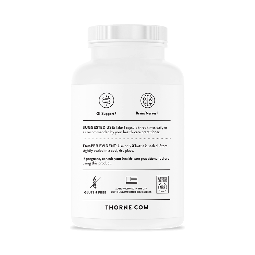 Thorne, L-Glutamine, 500 mg, 90 Caps