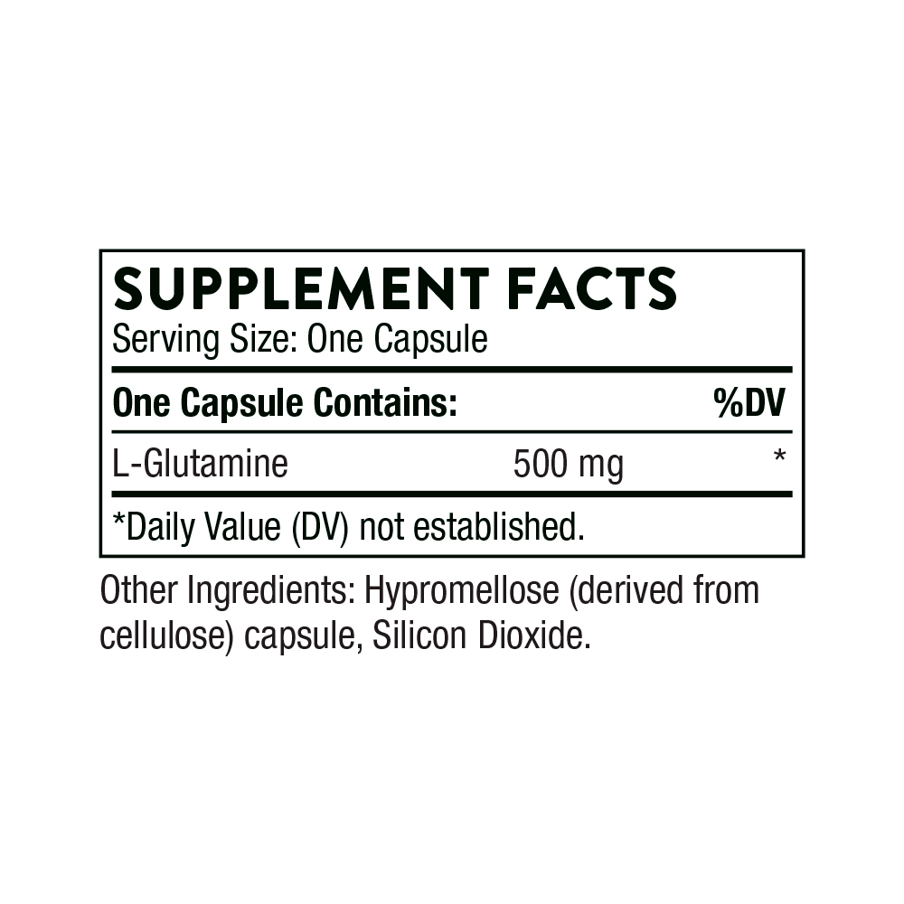 Thorne, L-Glutamine, 500 mg, 90 Caps