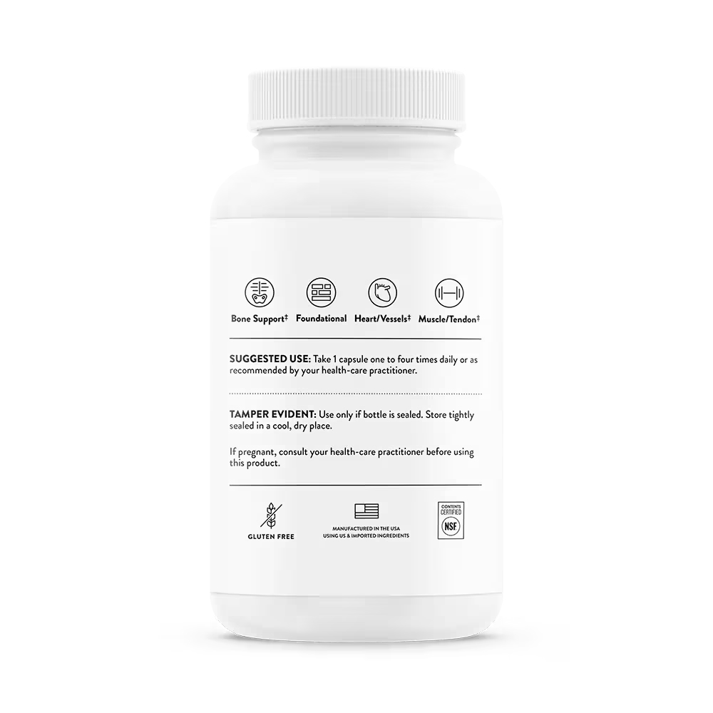 Thorne, Magnesium Glycinate, 120 mg, 90 Caps