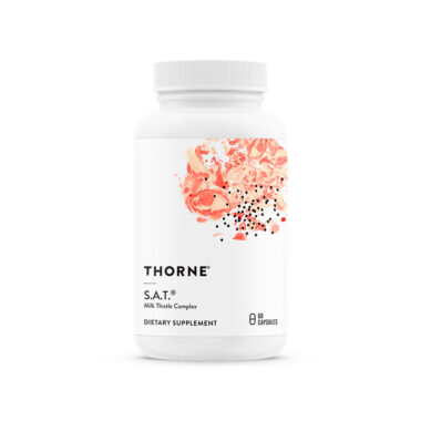 Thorne, S.A.T. Milk Thistle Complex, 60 Caps