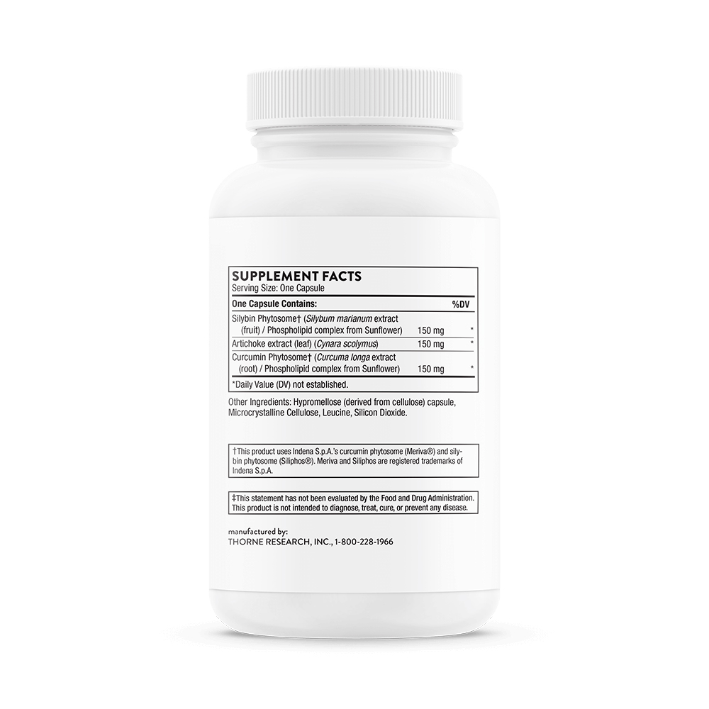 Thorne, S.A.T. Milk Thistle Complex, 60 Caps