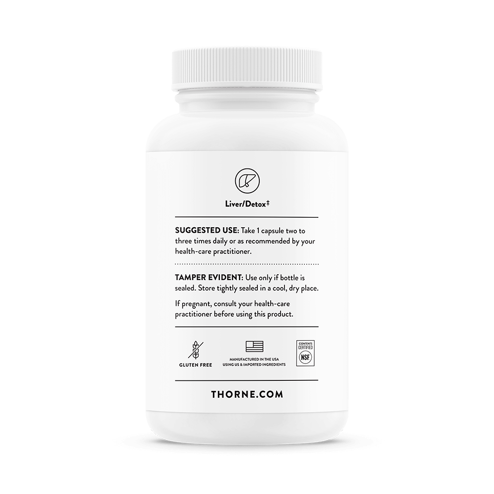 Thorne, S.A.T. Milk Thistle Complex, 60 Caps