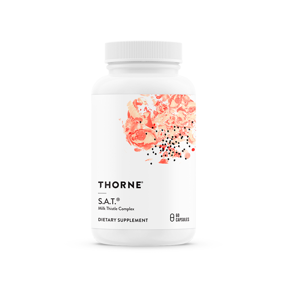 Thorne, S.A.T. Milk Thistle Complex, 60 Caps Thorne, S.A.T. Milk Thistle Complex, 60 Caps