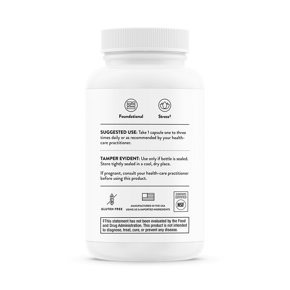 Thorne, Stress B-Complex, 60 Caps