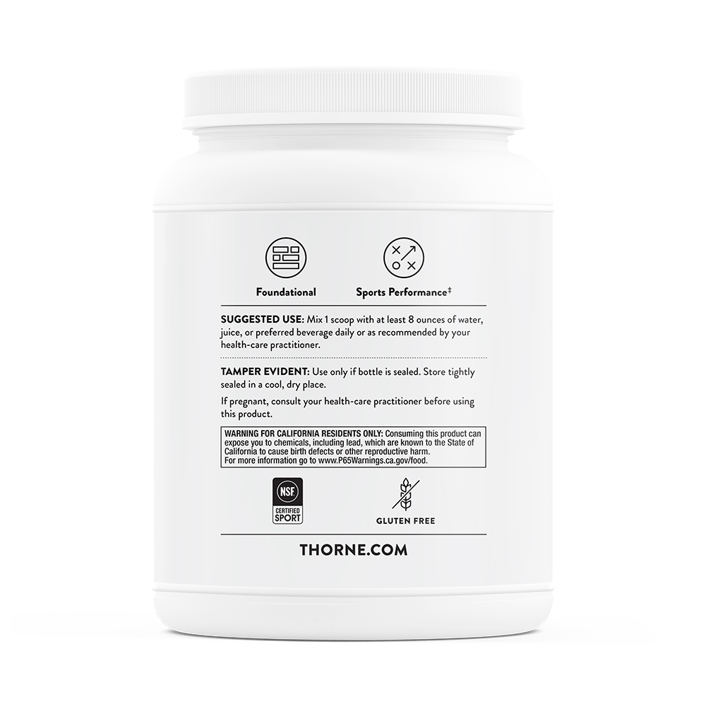 Thorne, Whey Protein Isolate, Vanilla, 21 g, 1.99 lb