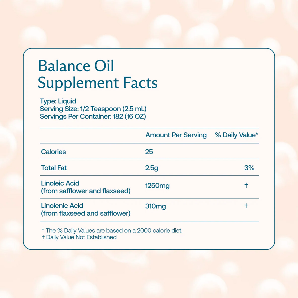 BodyBio, Balance Oil Omega-6 + Omega-3, 1250 mg, 310 mg, 16 fl oz 1