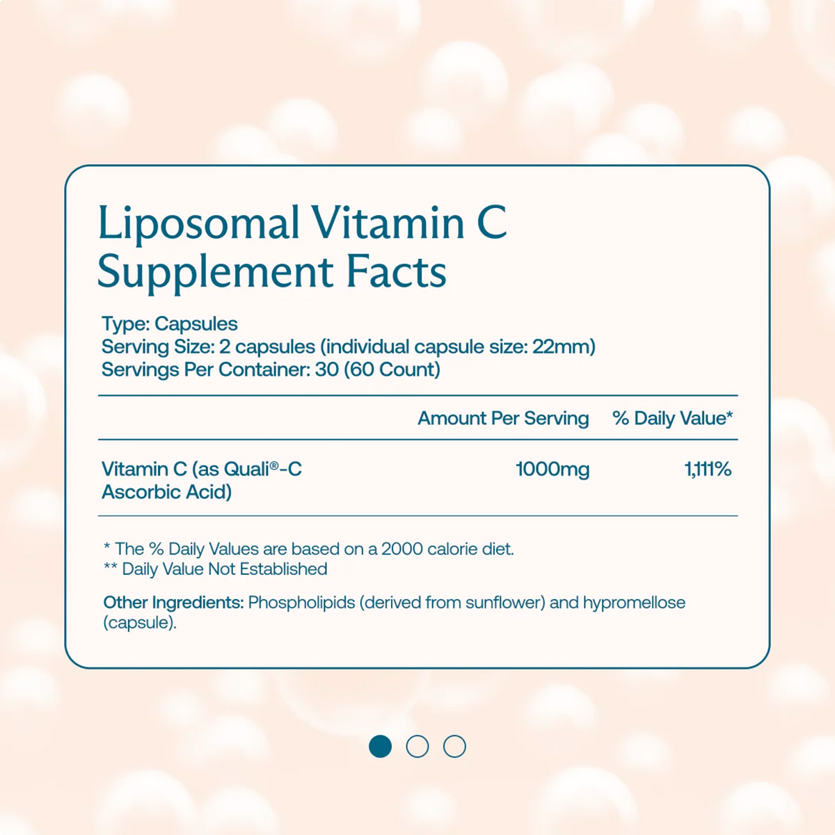 BodyBio, Liposomal Vitamin C, 1000 mg, 60 Caps