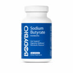 BodyBio, Sodium Butyrate Postbiotic Gut Health, 1200 mg, 100 Caps