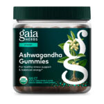 Gaia Herbs, Ashwagandha Gummies, Apple Cinnamon, 600 mg, 120 Ct