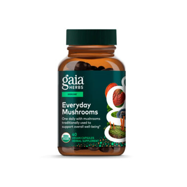 Gaia Herbs, Everyday Mushrooms, 425 mg, 40 Vegicaps
